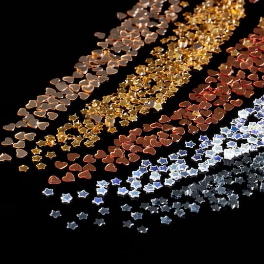 Signature Glitter Caddy, Metallic Shapes By Recollections™